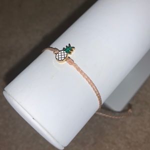 Pineapple charm bracelet ONLY